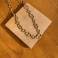 MULTI LINK BRONZE AND STERLING SILVER CHAIN