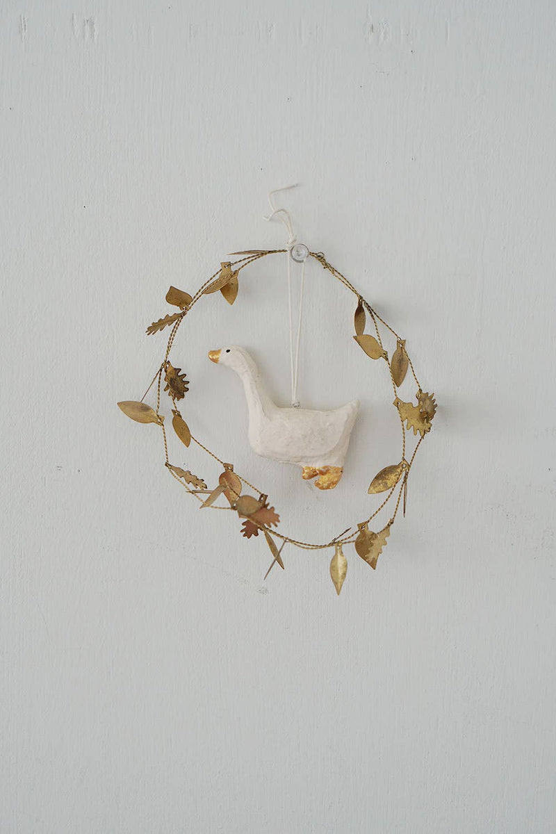 Duck Ornament, Paper Mache