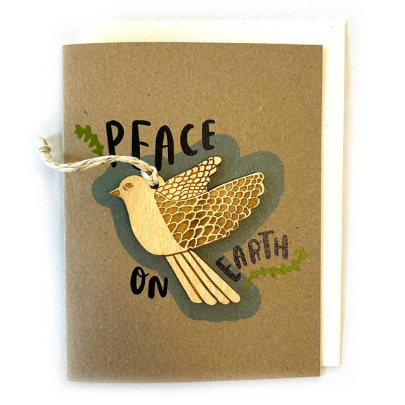 Pic of the Peace on Earth - Dove Ornament w/Card""