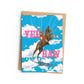 Yee Haw Cowgirl Celebration Card
