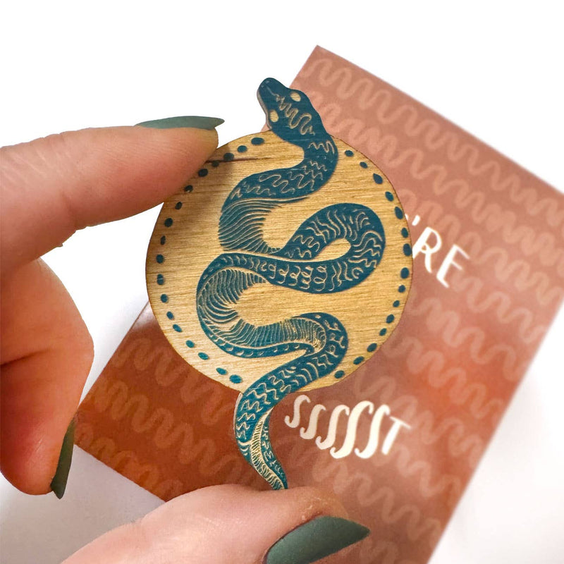 You're the Bessssst - Snake Magnet w/Card