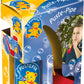 Packaging of Pustefix Puste-Pipe with a child using the product.