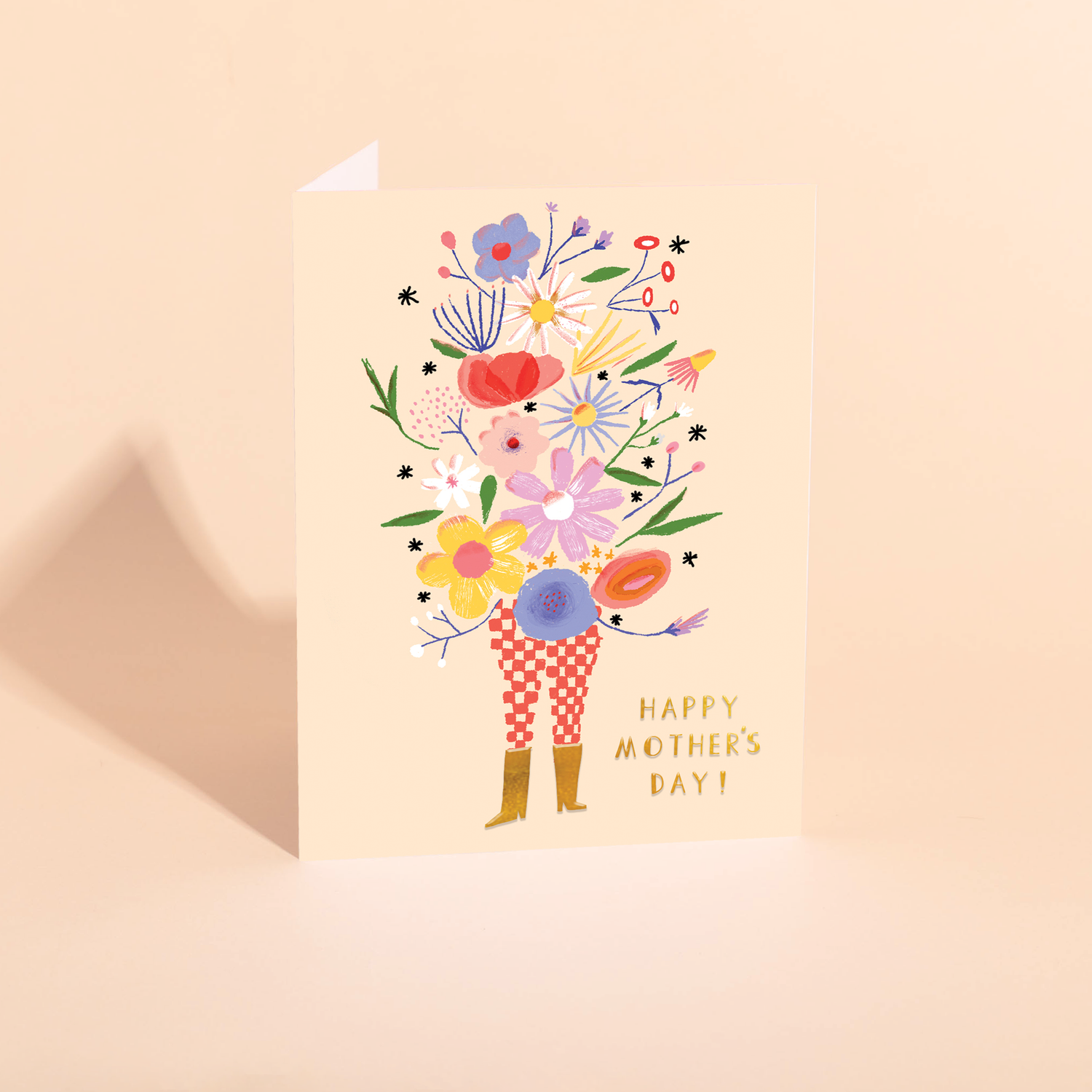 Flower Tower Mother's Day Card