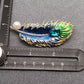 Inlaid Glass & Feather