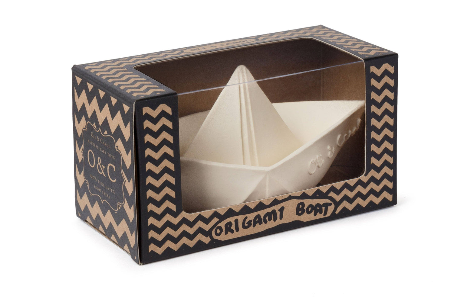 Origami Boat White