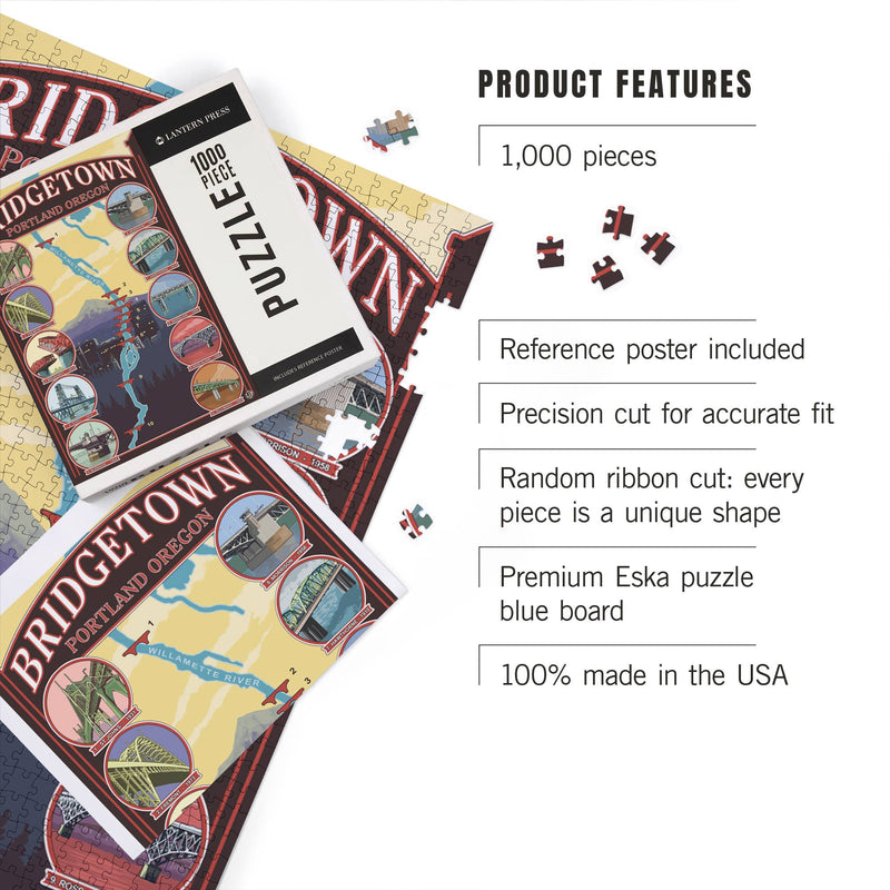 Bridges of Portland Puzzle