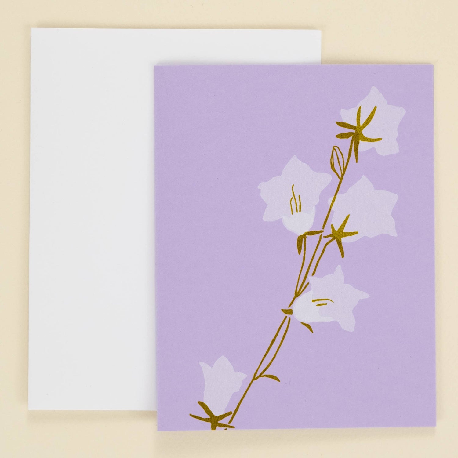 Bell flower card