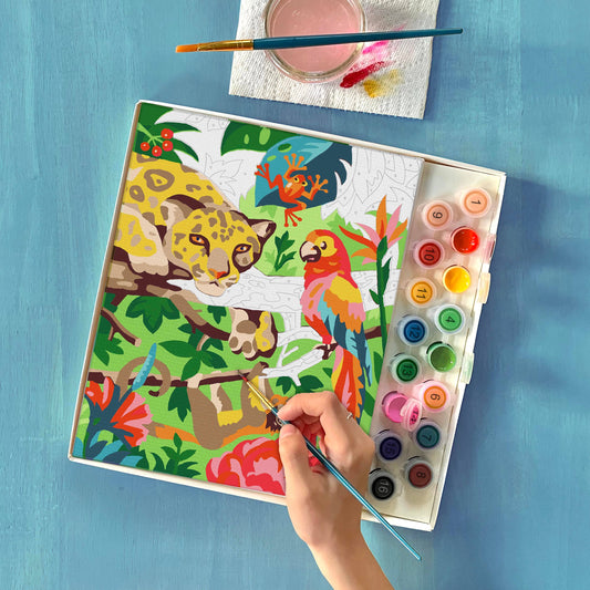 Paint By Numbers, Tropical Jungle