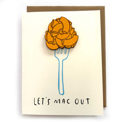 Pic of the Let's Mac Out - Mac n Cheese Magnet w/Card""