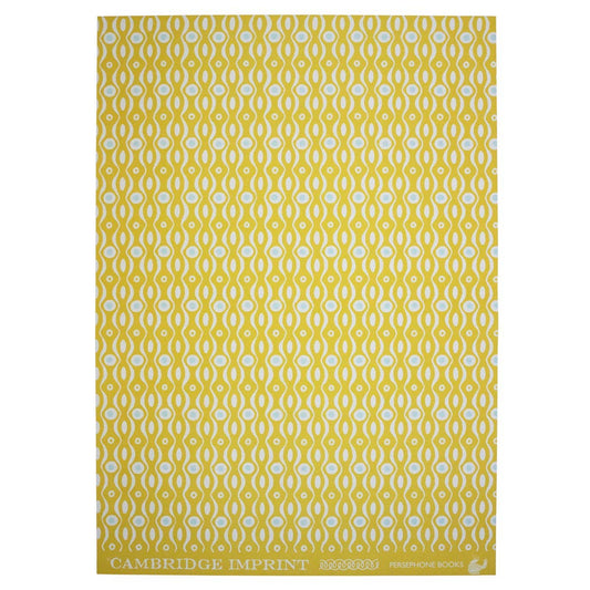 Patterned Paper Persephone Mustard and Turquoise