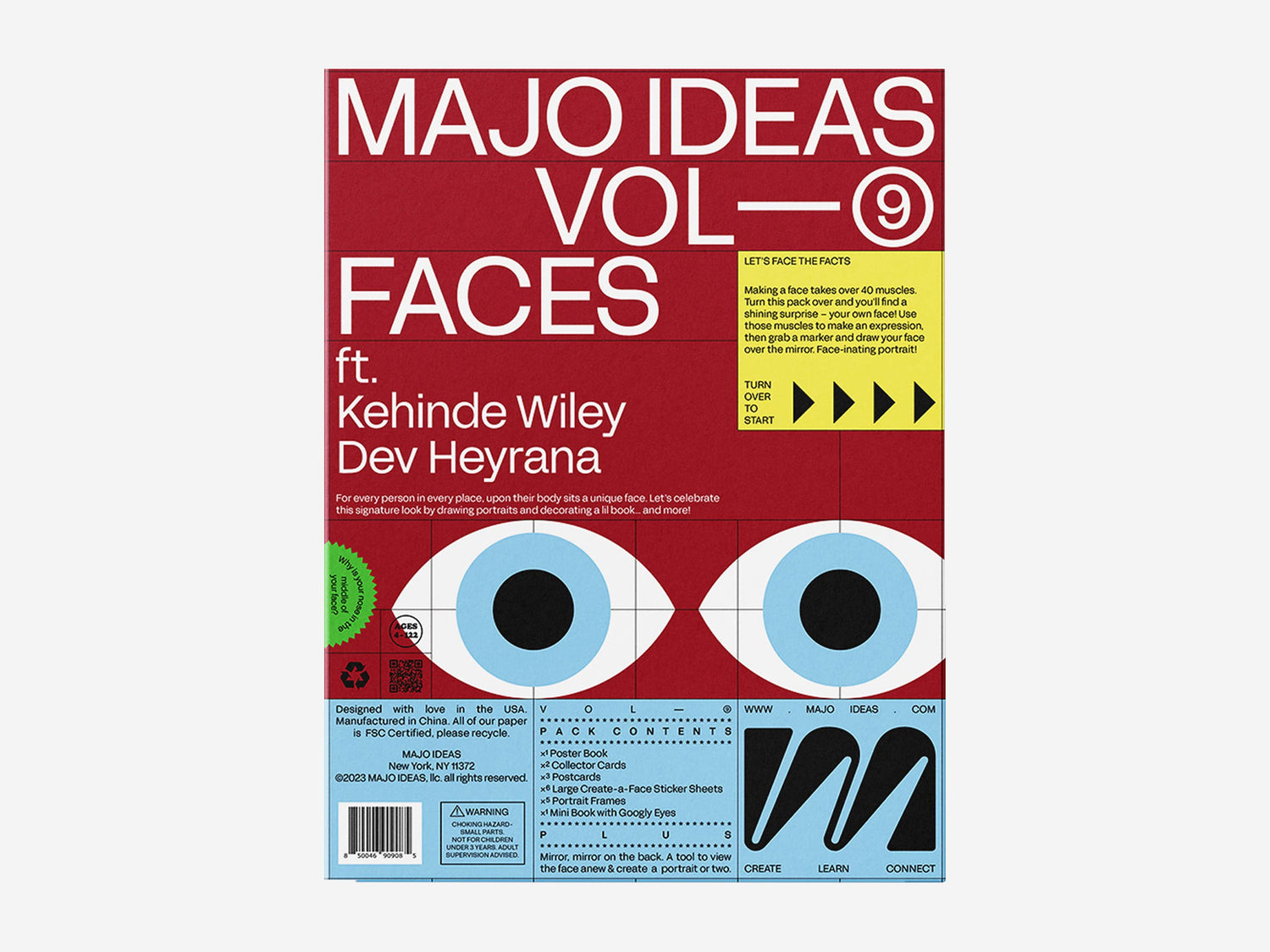FACES Sticker Based Art Pack