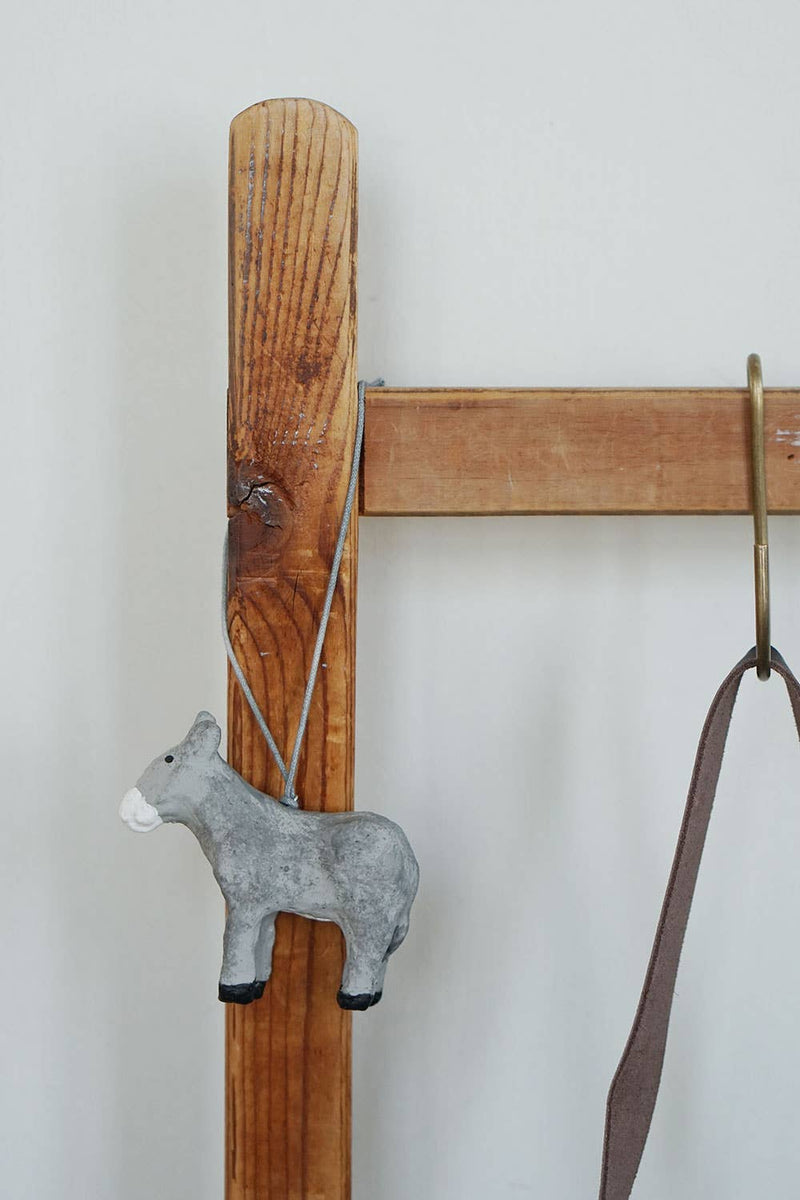 Donkey Ornament, Paper Mache