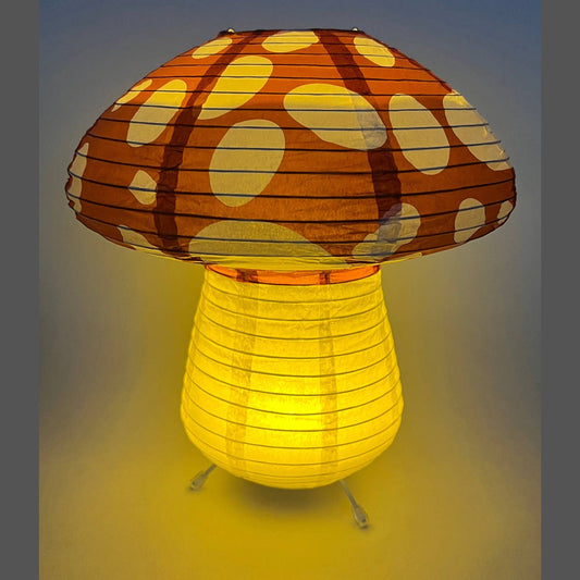 Paper LED Lantern - Mushroom