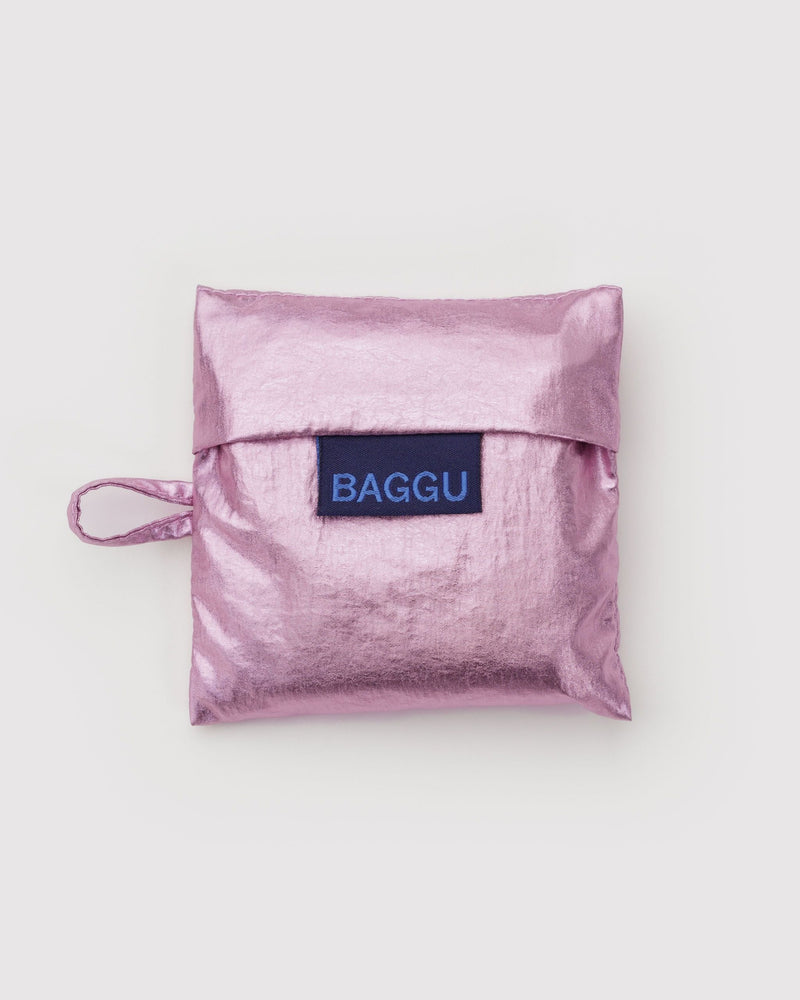 Baby + Standard Baggu, Blush Metallic
