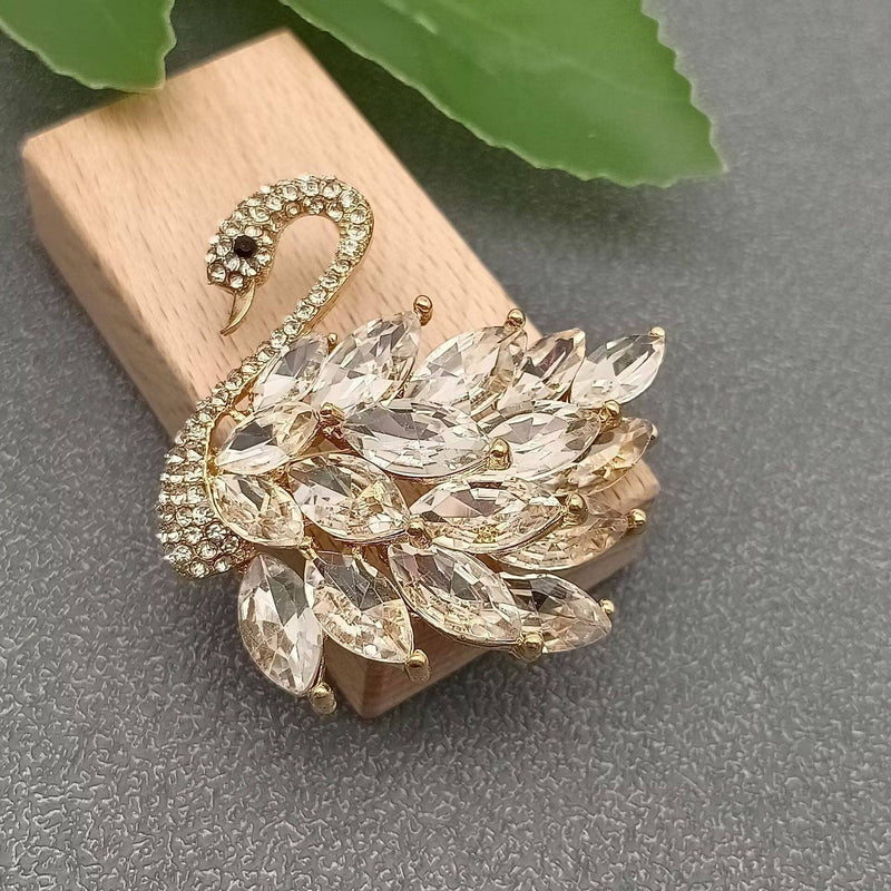 RHINESTONE SWAN