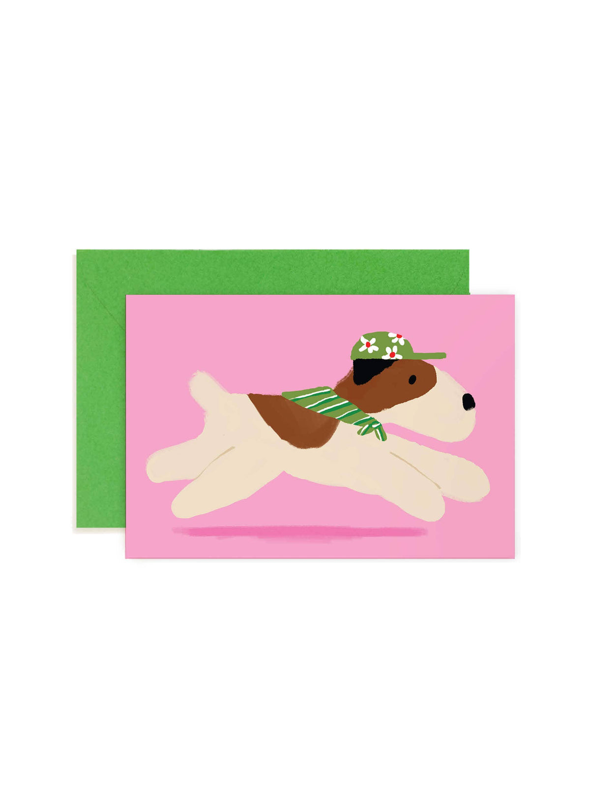 Terrier Scout Dog - Note Card