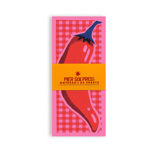 Red Chili Pepper Market Notepad