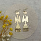 Brass Earrings, Maranta