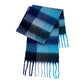 Color Block Plaid Scarf