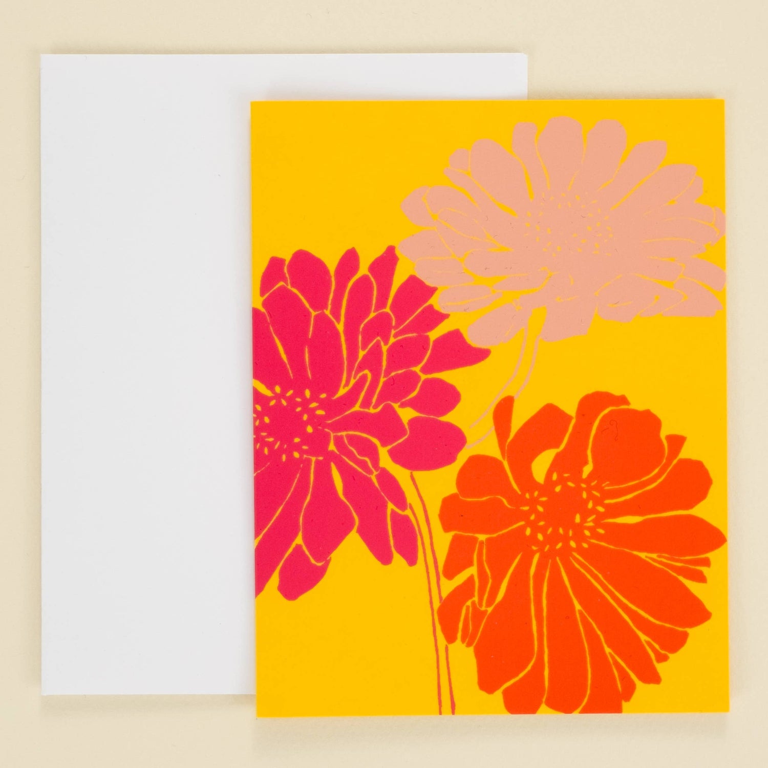 State fair zinnias card
