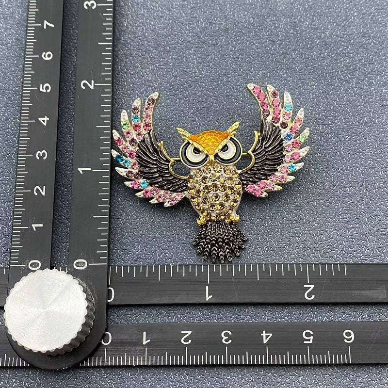 RHINESTONE OWL