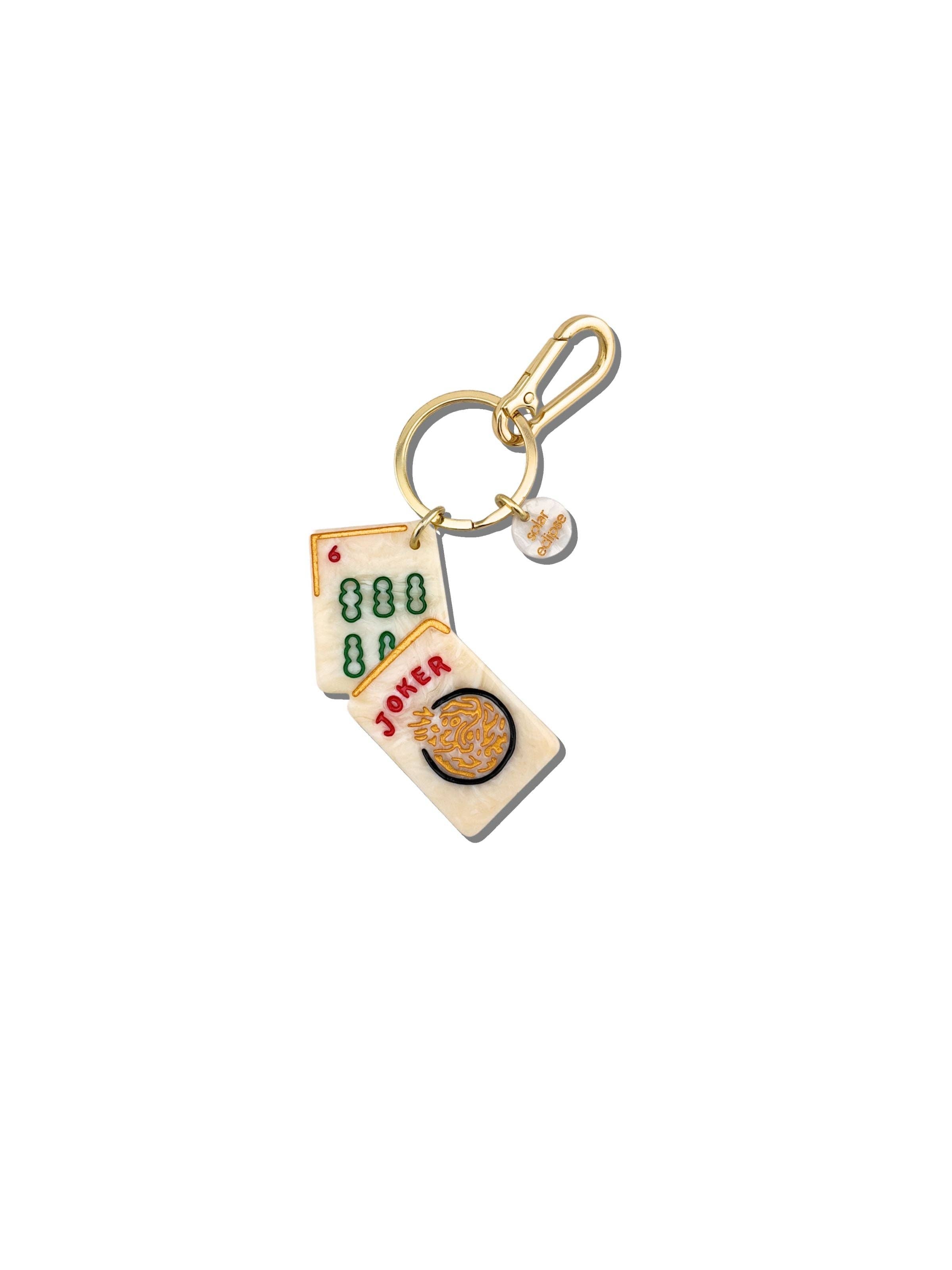 Machomp Key Chain Mahjong Bag Charm & Keychain – Cargo Inc.