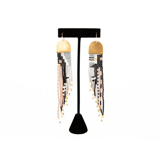 Beaded Earrings by Lynzee Lynx