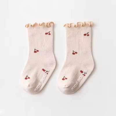 Cotton Flower Socks