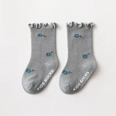 Cotton Flower Socks