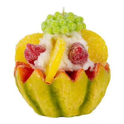 Handmade Italian Candles, Fruit and Bread