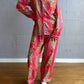 Tiger Pajama Set, Orange & Pink