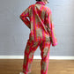 Tiger Pajama Set, Orange & Pink