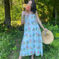 Floral Printed Summer Dress