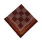 Dad Embroidered Bandana, Cocoa/Green