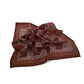 Dad Embroidered Bandana, Cocoa/Green