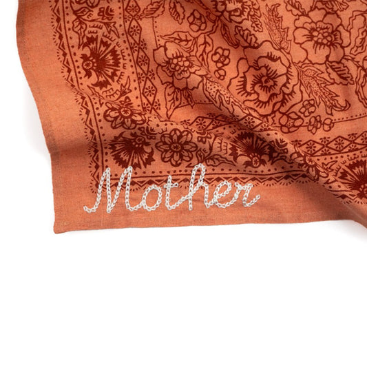 Mother's Day Bandana, Rose/White