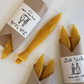 Fish Stick Beeswax Taper Candles