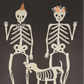 Giant Jointed Skeletons with Dog