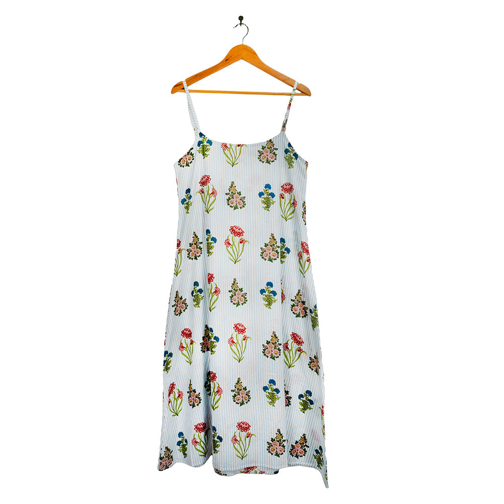 Floral Printed Summer Dress