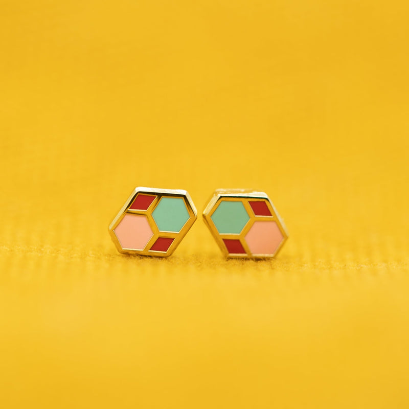 Mini Studs - Hex Tile