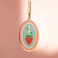 Strawberry Oval Earrings