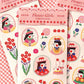 Humana Flower Girls Sticker Sheet