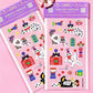 Humana Flower Girls Sticker Sheet