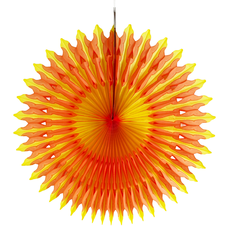 Tissue Fanburst Decoration, Sunburst
