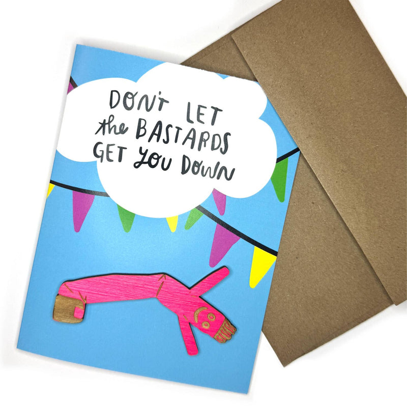 Don't Let the B*'s Get You Down - Air Dancer Magnet w/Card