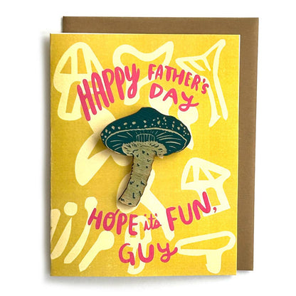 Pic of the Fun-Guy - Mushroom Magnet w/Card""