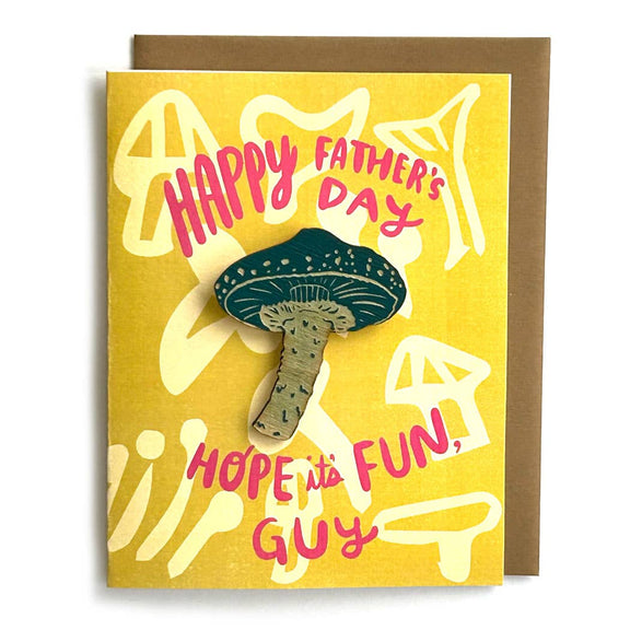 Pic of the Fun-Guy - Mushroom Magnet w/Card""