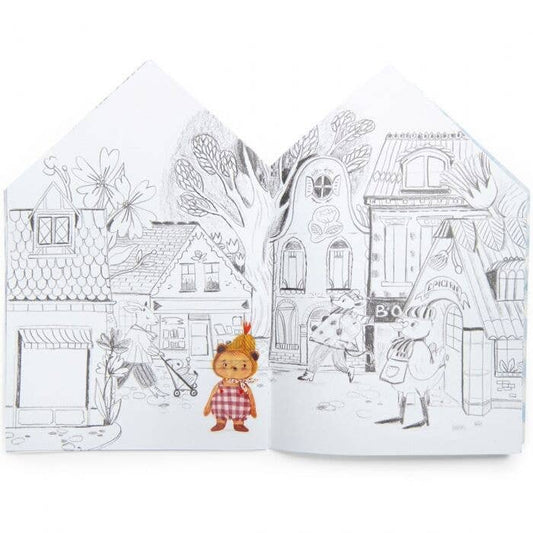 Les Minouchkas Coloring Book