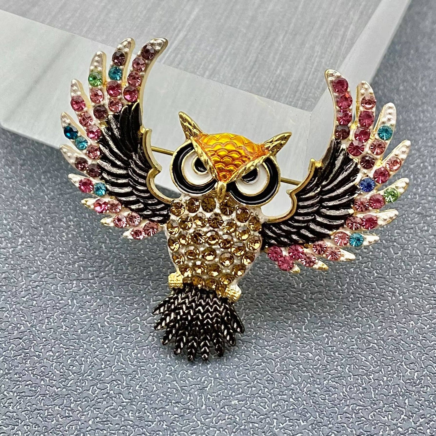 RHINESTONE OWL