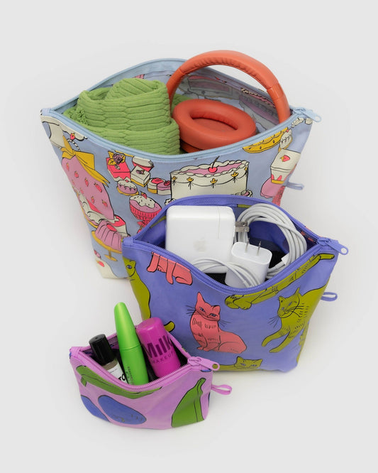 Baggu Go Pouch Set, Still Life